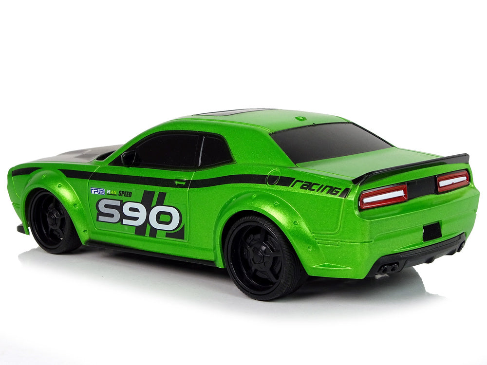 RC sportovní auto 1:24 s dálkovým ovládáním zelené