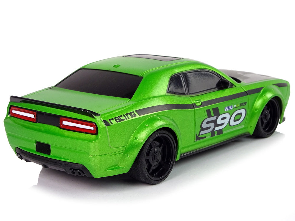RC sportovní auto 1:24 s dálkovým ovládáním zelené