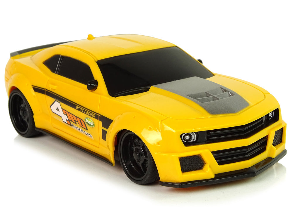 RC sportovní auto 1:24 s dálkovým ovládáním žluté