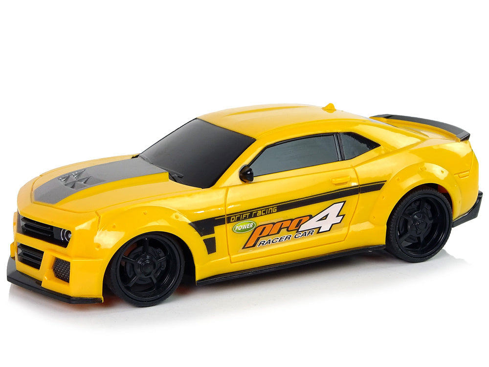 RC sportovní auto 1:24 s dálkovým ovládáním žluté