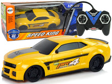 RC sportovní auto 1:24 s dálkovým ovládáním žluté