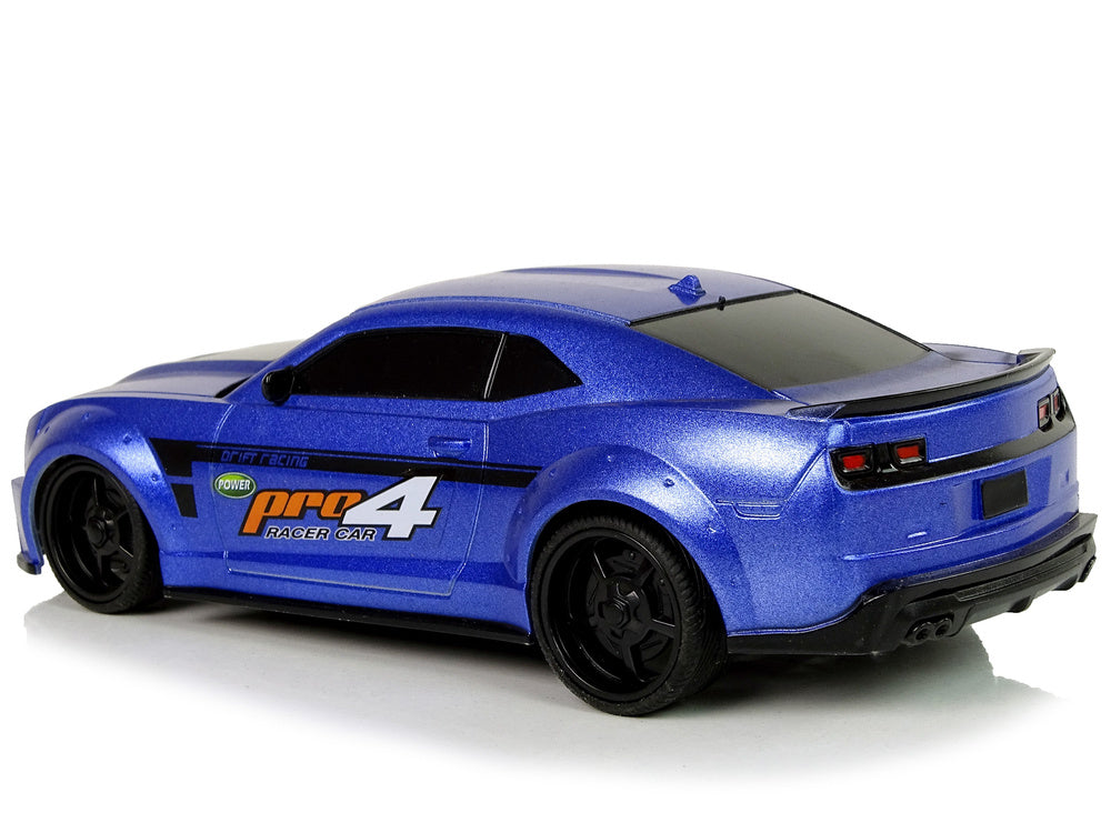 RC sportovní auto 1:24 s ovladačem a tónovanými skly modré