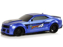 RC sportovní auto 1:24 s ovladačem a tónovanými skly modré