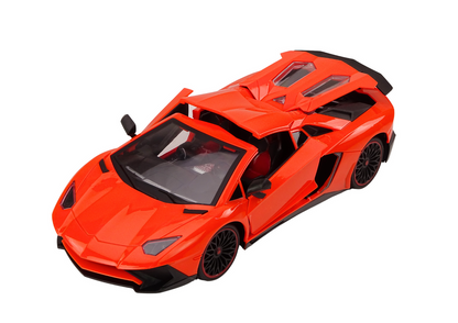 RC sportovní auto na dálkové ovládání 1:12 otvírací dveře oranžové