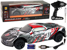 RC sportovní auto na dálkové ovládání 1:8 s akumulátorem šedé bílé