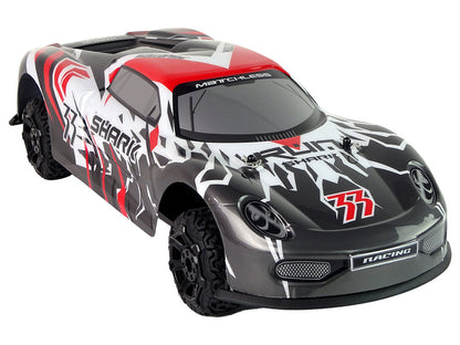 RC sportovní auto na dálkové ovládání 1:8 s akumulátorem šedé bílé