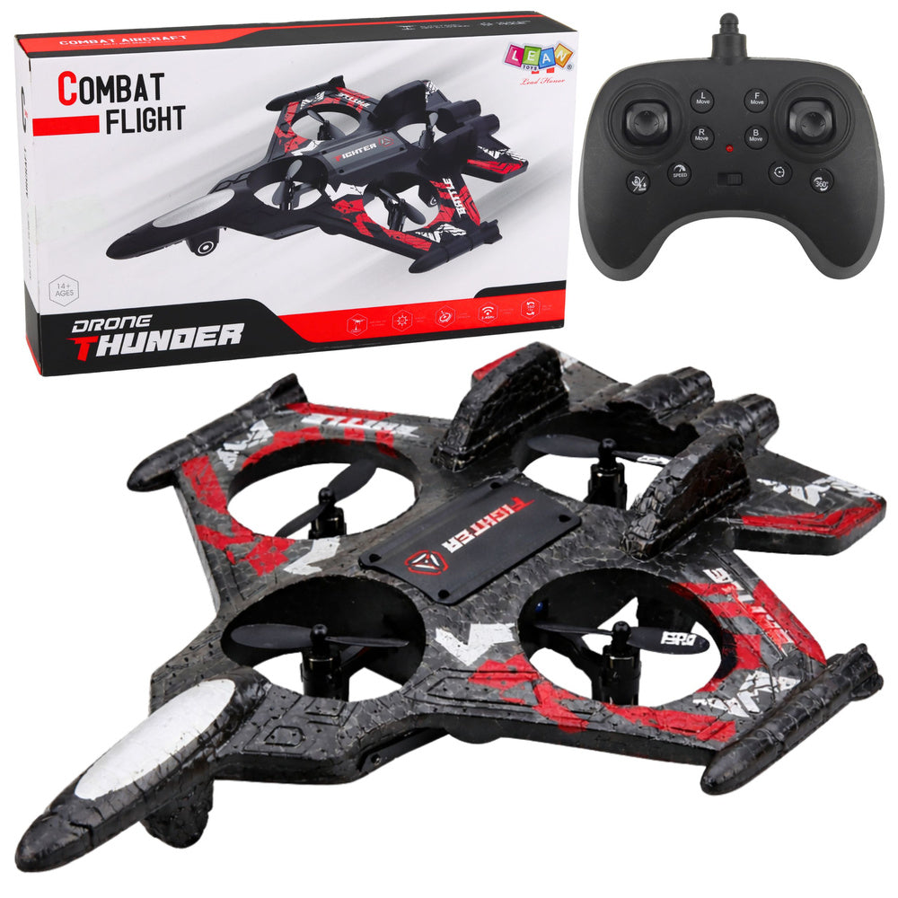 RC stíhačka s akrobaciemi 360° – pěnový model pro dálkové ovládání