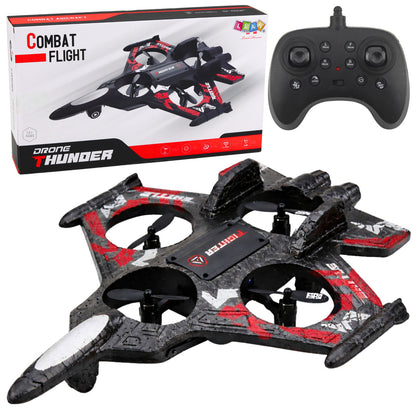 RC stíhačka s akrobaciemi 360° – pěnový model pro dálkové ovládání