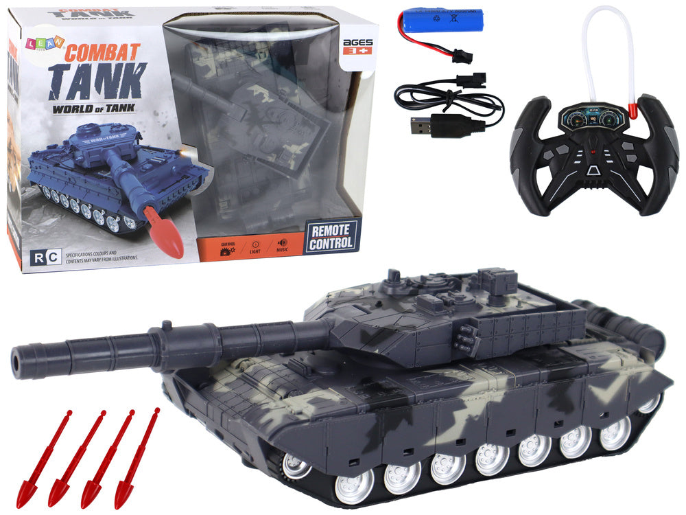 RC tank s otočnou věží – dálkové ovládání | moro