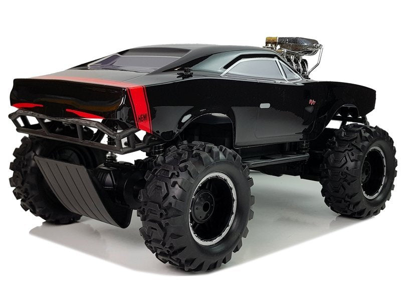 RC terénní auto 4x4 s dálkovým ovládáním 2.4G černé
