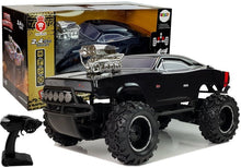 RC terénní auto 4x4 s dálkovým ovládáním 2.4G černé