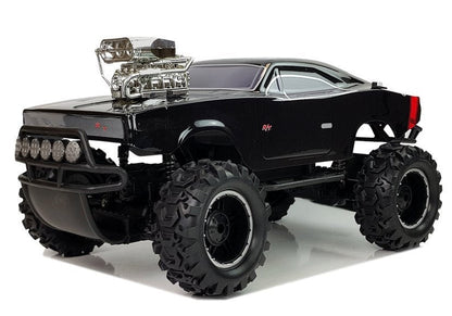 RC terénní auto 4x4 s dálkovým ovládáním 2.4G černé
