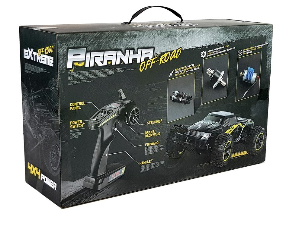 RC terénní auto na dálkové ovládání 1:10 40 km/h červené