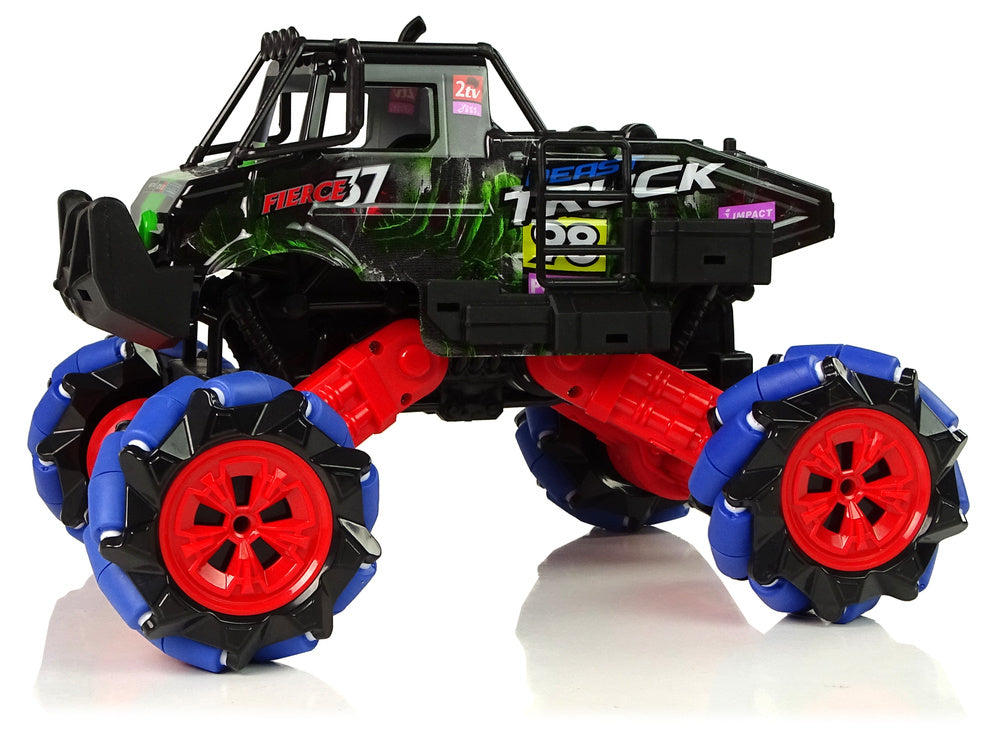 RC terénní auto na dálkové ovládání 1:16 drift 360° zelené