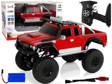 RC terénní auto na dálkové ovládání 1:8 4x4 červené