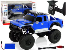 RC terénní auto na dálkové ovládání 1:8 4x4 s akumulátorem modré