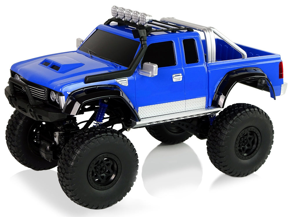 RC terénní auto na dálkové ovládání 1:8 4x4 s akumulátorem modré