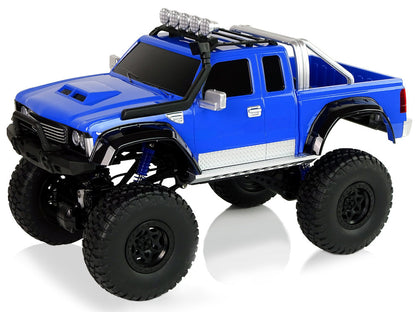 RC terénní auto na dálkové ovládání 1:8 4x4 s akumulátorem modré