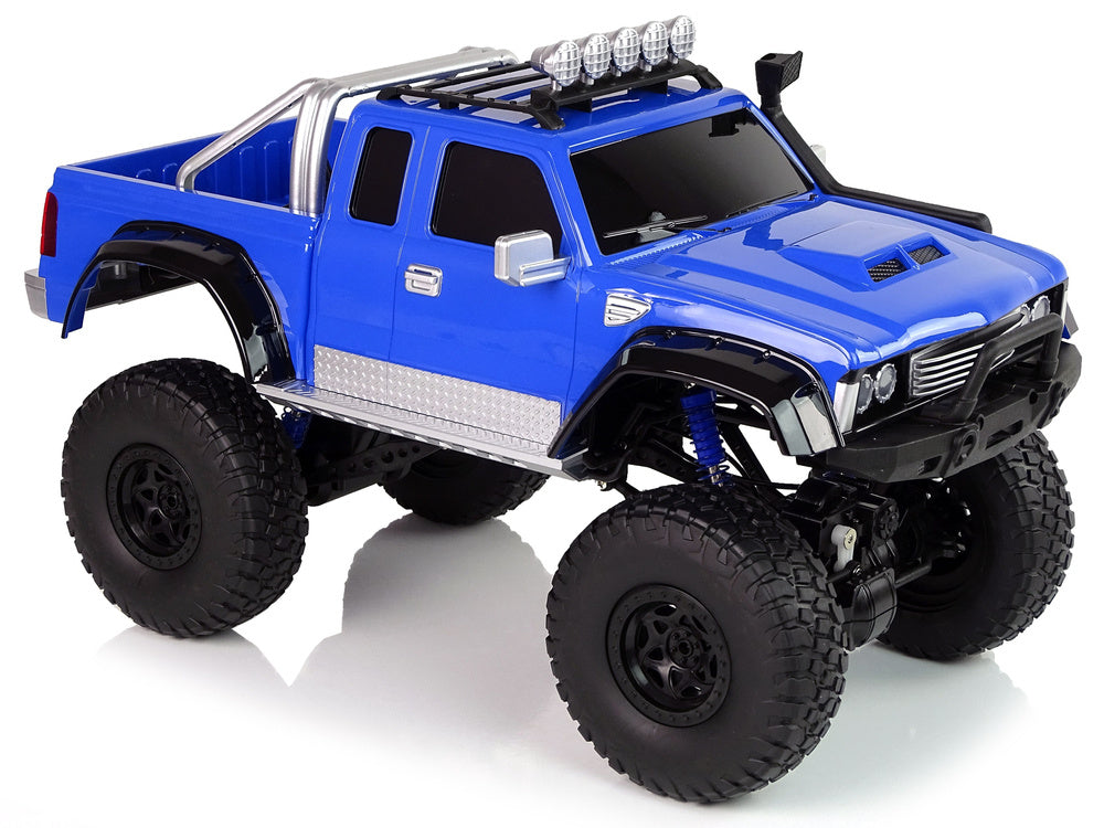 RC terénní auto na dálkové ovládání 1:8 4x4 s akumulátorem modré