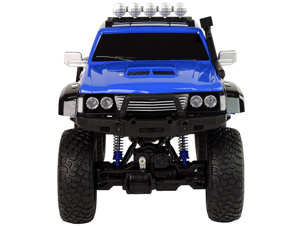 RC terénní auto na dálkové ovládání 1:8 4x4 s akumulátorem modré