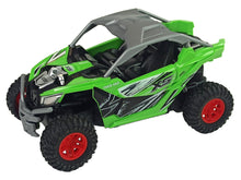 RC terénní auto na dálkové ovládání 27 MHz s baterií zelené