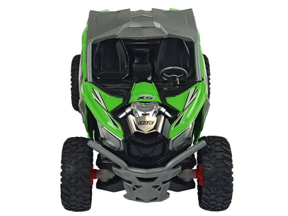 RC terénní auto na dálkové ovládání 27 MHz s baterií zelené