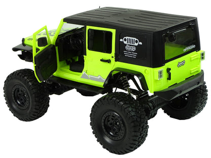 RC terénní auto Rock Crawler 2.4 GHz s amortizéry 4x4 zelené