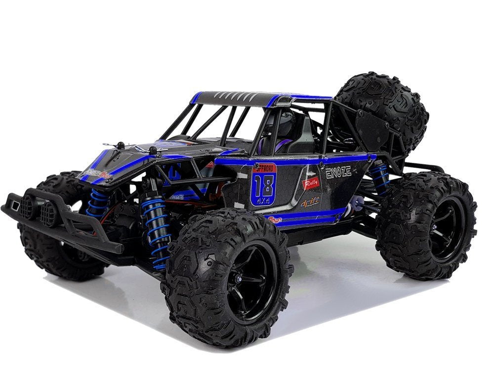 RC terénní buggy 1:18 s dálkovým ovládáním 45 km/h – ENOZE modré
