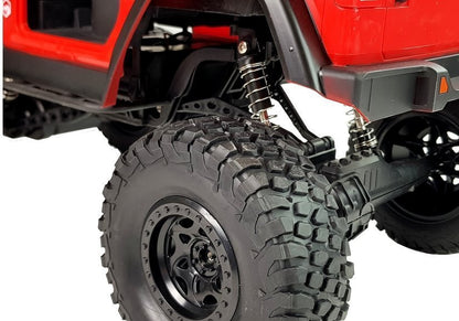 RC terénní jeep 2.4G červené auto na dálkové ovládání