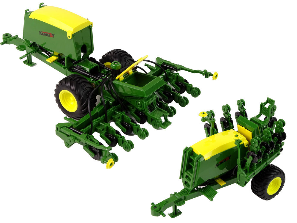 RC Traktor na dálkové ovládání 1:24 – s bránou | modrý