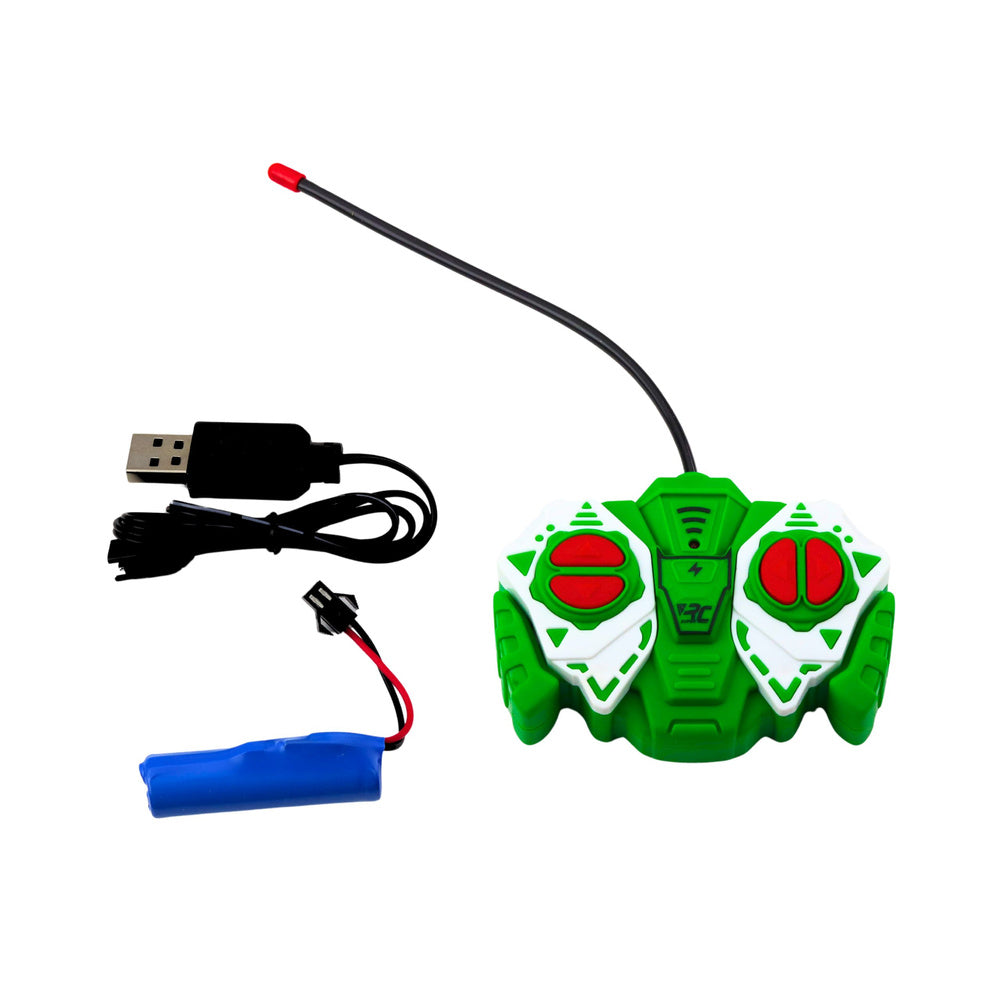 RC traktor na dálkové ovládání – s LED světly 1:24 | zelený