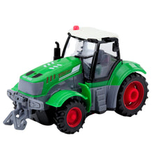 RC traktor na dálkové ovládání – s LED světly 1:24 | zelený