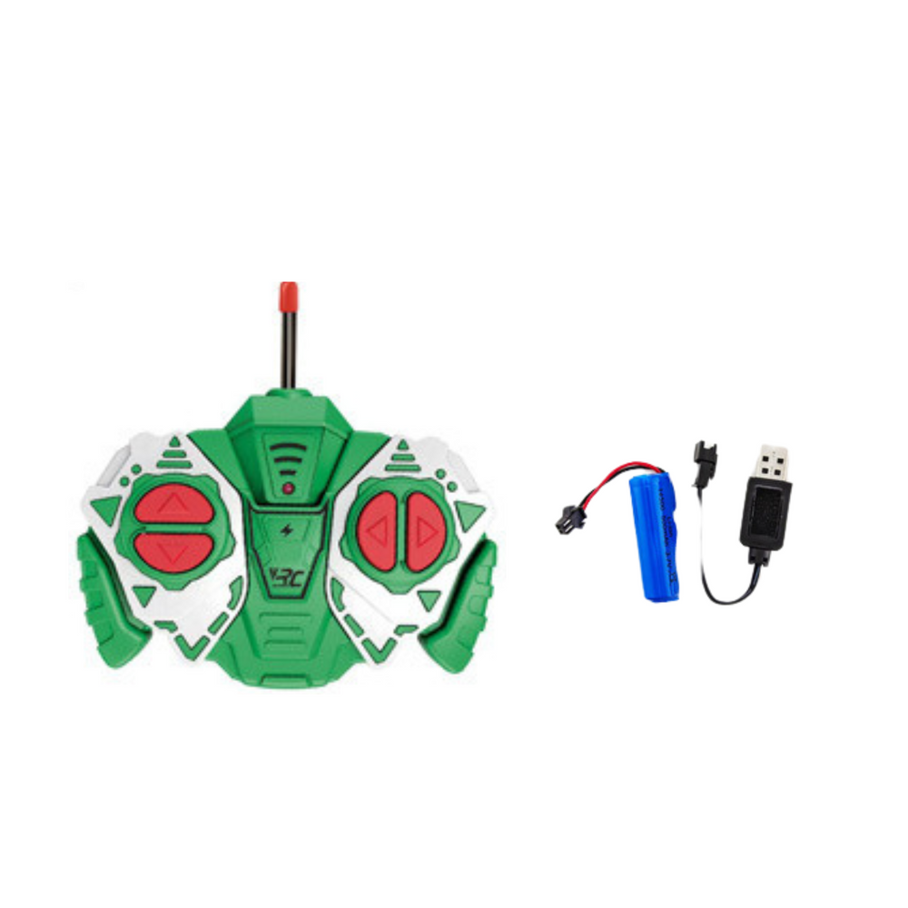 RC traktor na dálkové ovládání – s LED světly 1:24 | zelený