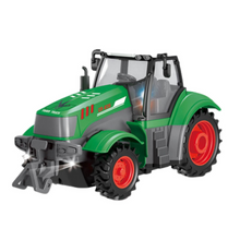 RC traktor na dálkové ovládání – s LED světly 1:24 | zelený