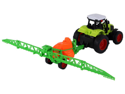 RC traktor s postřikovačem – na dálkové ovládání 1:16