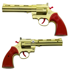 Revolver na kapsle se zvukem výstřelu – zlatý 23,5 cm