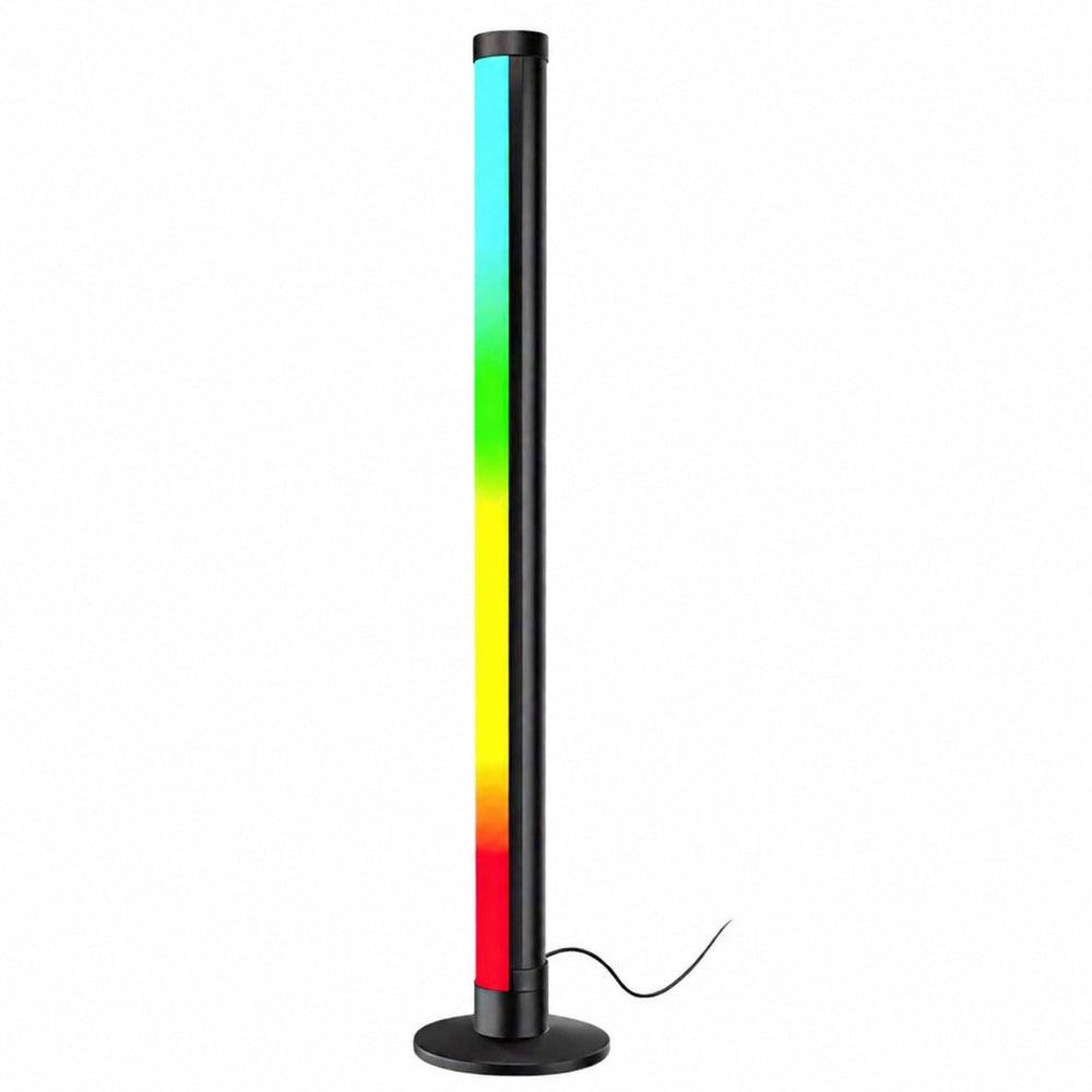 RGB LED stojací lampa s hudebním módem a dálkovým ovládáním 90cm