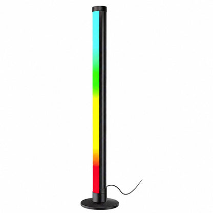RGB LED stojací lampa s hudebním módem a dálkovým ovládáním 90cm