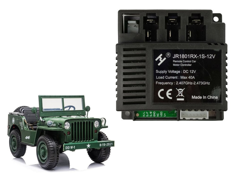 Řídicí jednotka JR1801RX 1S 12V pro dětské elektrické auto JH101