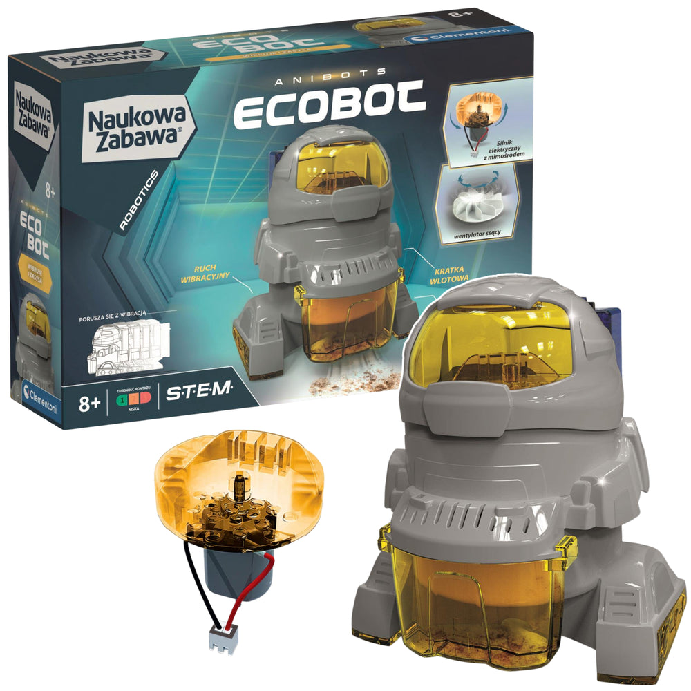 Robot EcoBot stavebnice pro děti – Clementoni