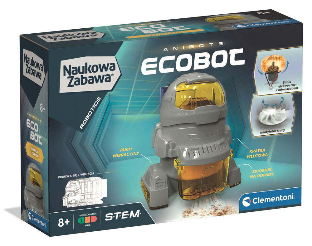 Robot EcoBot stavebnice pro děti – Clementoni