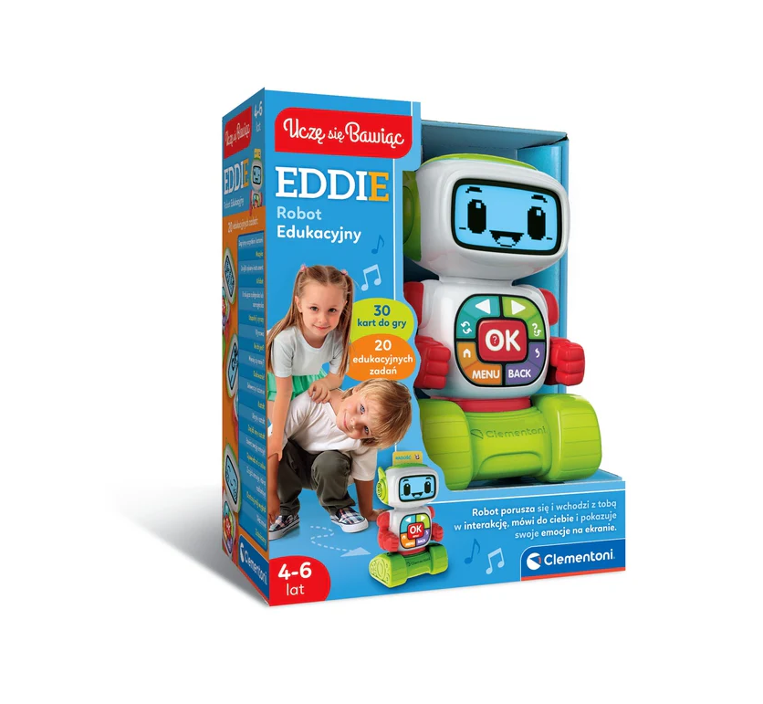 Robot Eddie pro výuku polštiny – Clementoni