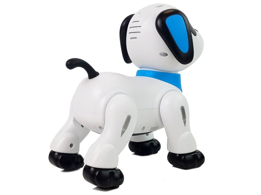 Robotický pes na dálkové ovládání s hlasovými příkazy tančí štěká