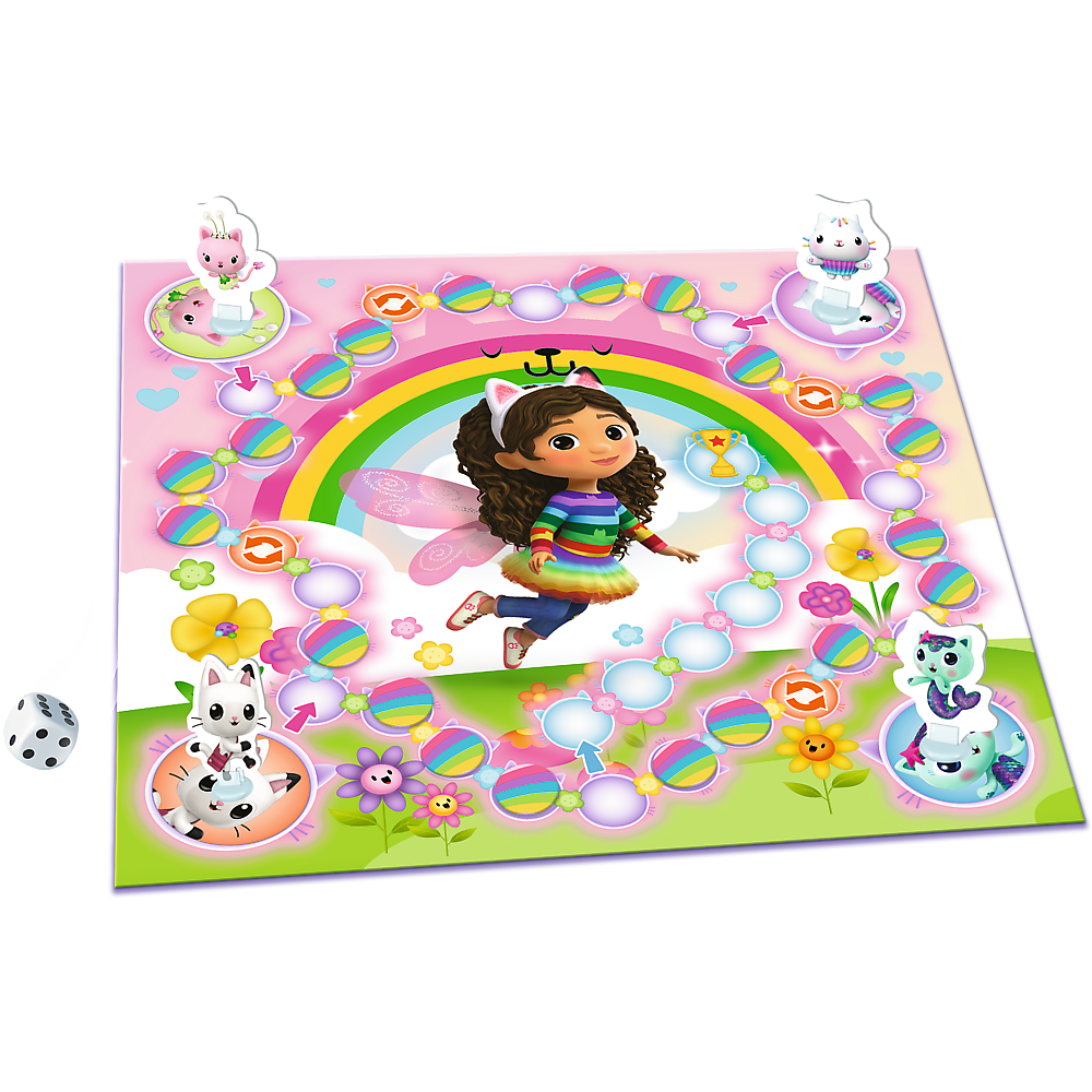 Rodinná desková hra Barevný festival – Gabby’s Dollhouse Trefl