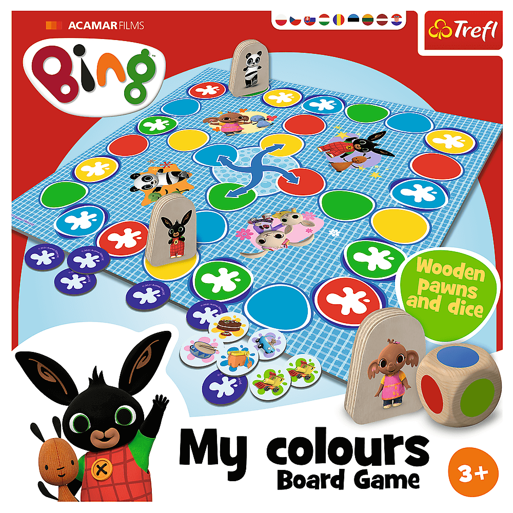 Rodinná desková hra My Colours – Bing Trefl