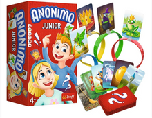 Rodinná hra Anonimo Junior s opaskami a kartami – Trefl