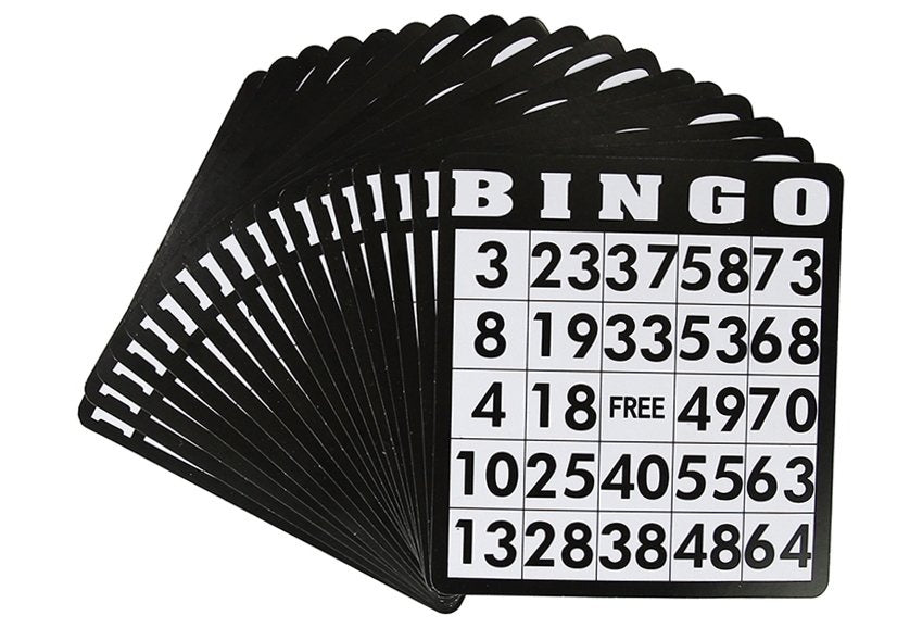 Rodinná hra Bingo Lotto s kovovým bubnem a 75 koulemi