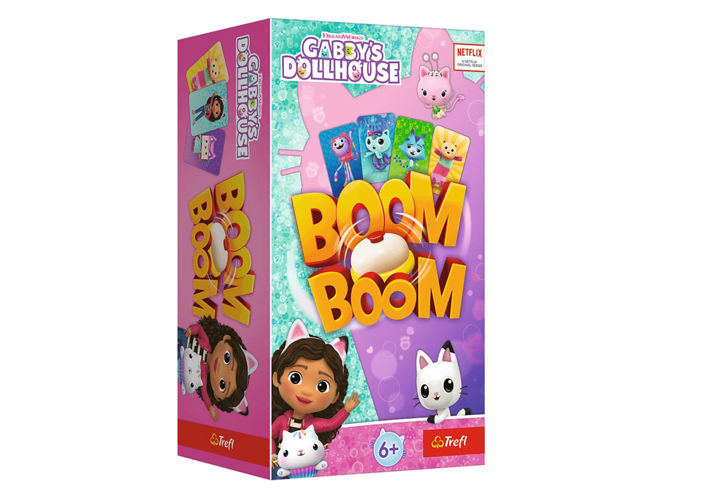 Rodinná hra Boom Boom Kočičí domeček Gabi – Trefl 02548