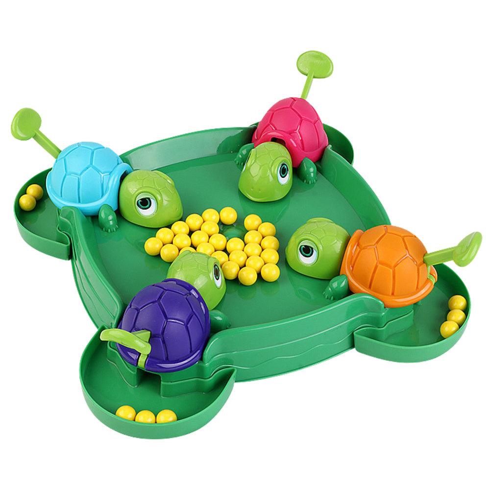 Rodinná hra na zručnost Hladoví želví s kuličkami
