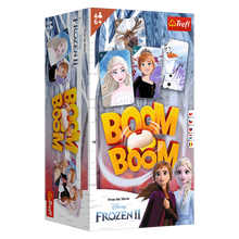Rodinná karetní hra Boom Boom s dzvonem Ledové království 2 – Trefl